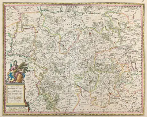 Landkarten. – Ducatus Brunsvicensis (...)