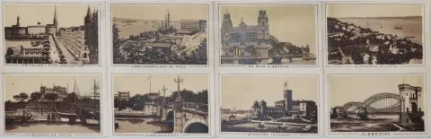 Adler,C. – Map of Wandsbek-Hamburg-Altona and surroundings