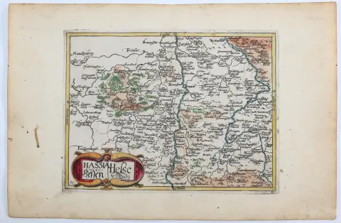 Hesse. – From "Itinerarium Orbis Christiani"