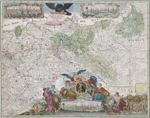 Пруссия. – General-Carte der gesammten Königlichen Preussischen Länder