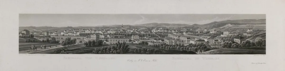 Wiesbaden. – Panorama Wiesbaden