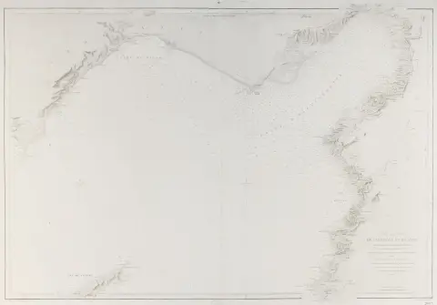 Map of – Caramania and Syria between Lissan el Kahbeh and Latakieh from 1863, on Arches