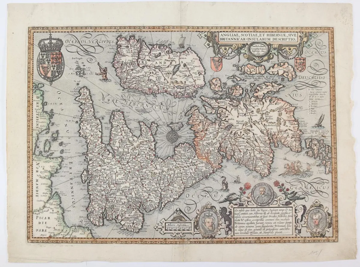 Великобритания. – Angliae, Scotiae et Hiberniae, sive Britannicar:insularum descriptio
