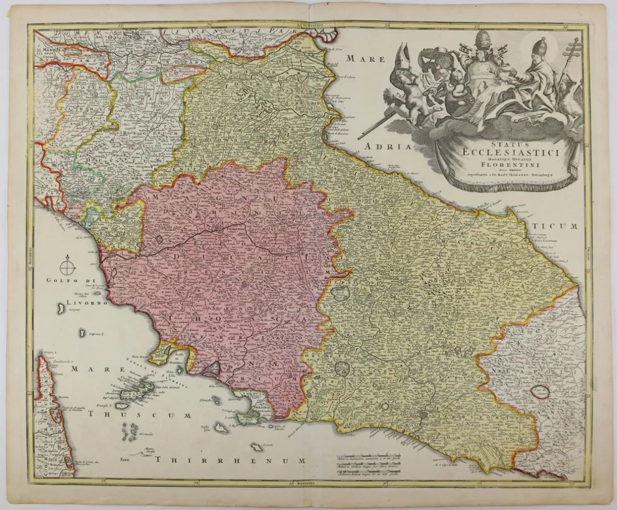 Италия. – Status ecclesiastici Florentini
