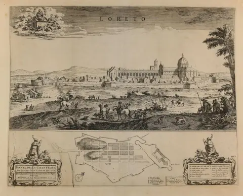 Лорето. – Pianta della Citta Felice