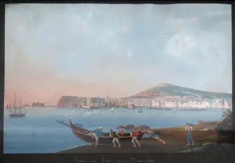 Naples. – Napoli dal' Ponte della Maddalena