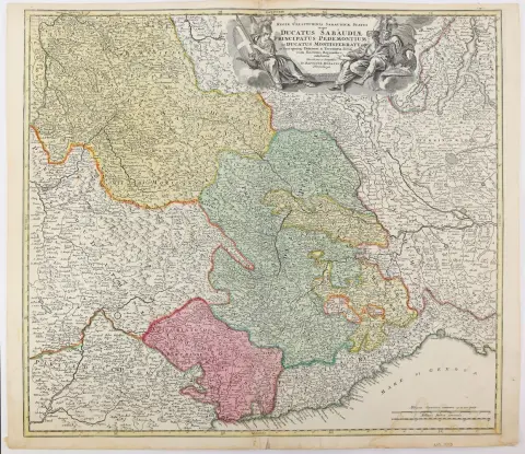 Piedmont. Regia Sabuadicae status