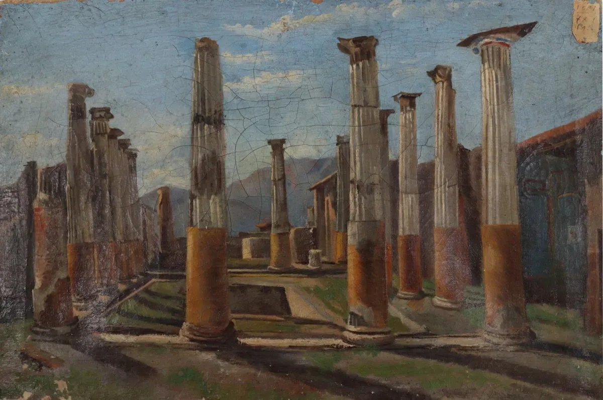 Pompeje. Atrium