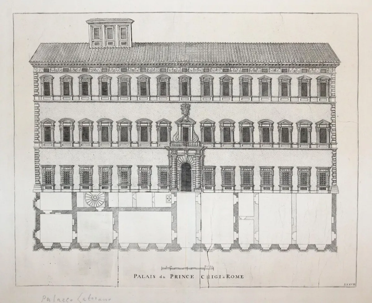 Rome. – 4 sheets from Lafreri's "Speculum Romanae Magnificentiae"
