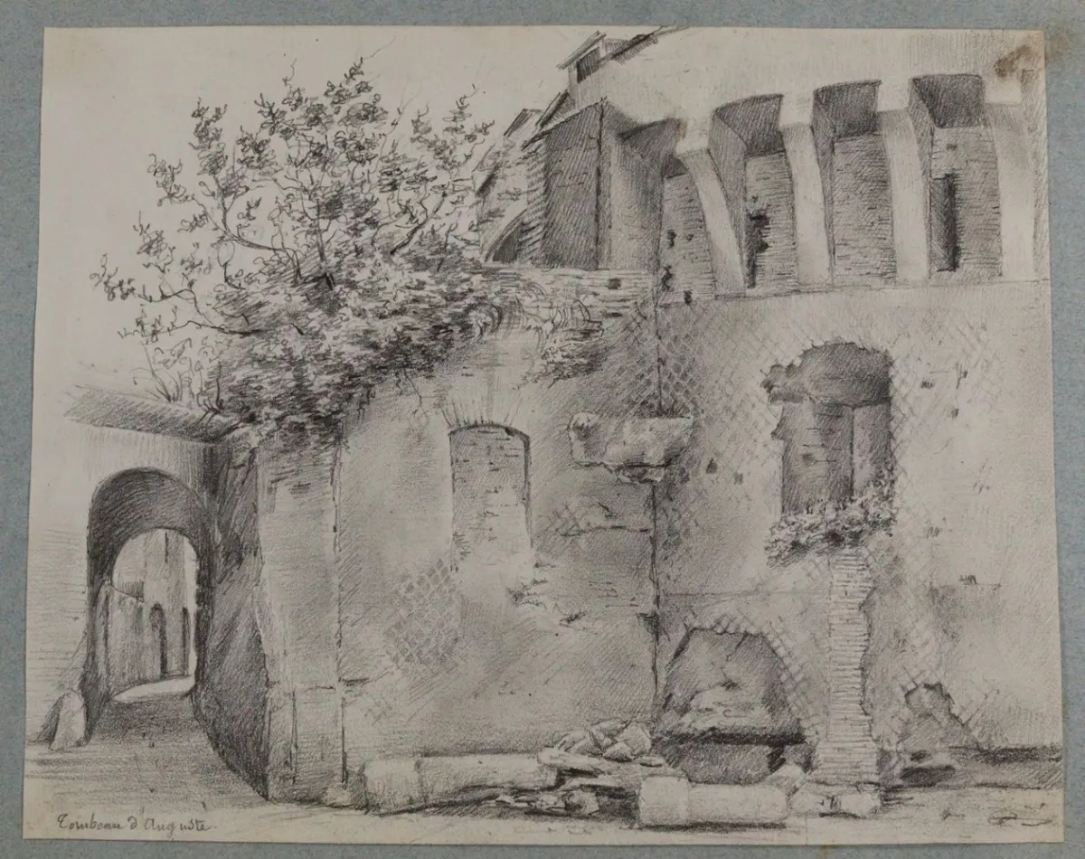 Rome – Mausolées et tombeaux aux environs de Rome