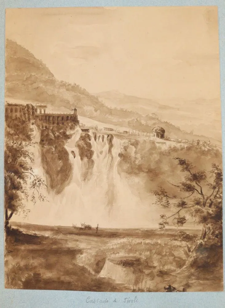 Řím – Vodopády Tivoli u Říma