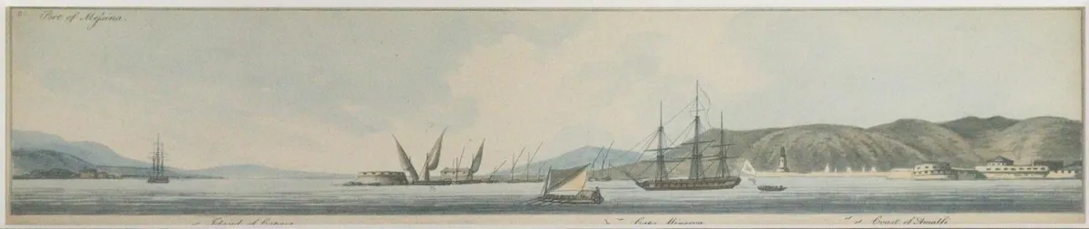 Sicílie. – Port of Messina