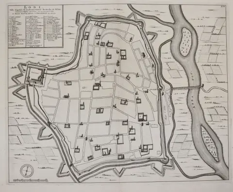 Manuscript maps – 11 maps, city and siege plans