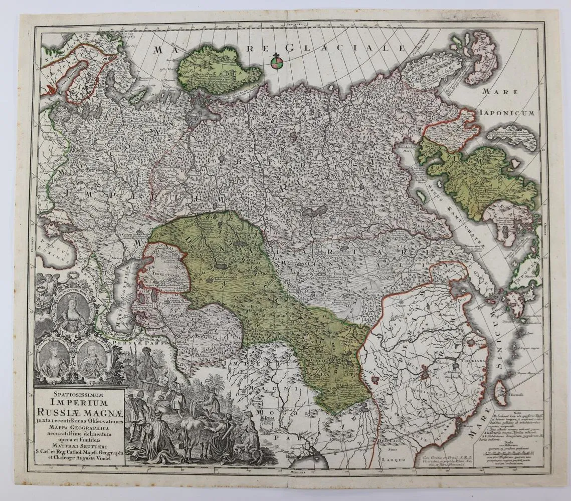 Russia. – Spatiossimum imperium Russiae magnae