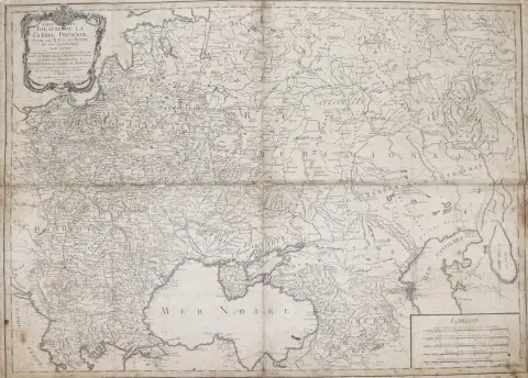 Black Sea. – Carte Du Thatre De La Guerre Prsente Entre Les Turcs, Les Russes, Et Les Confdrs