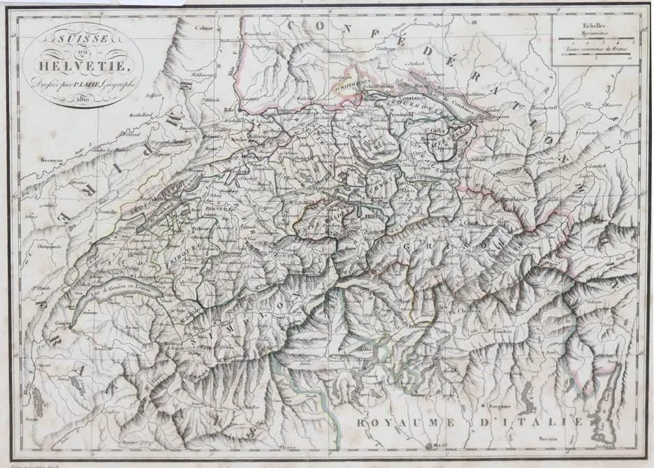 Collection of views and maps. – 7 sheets