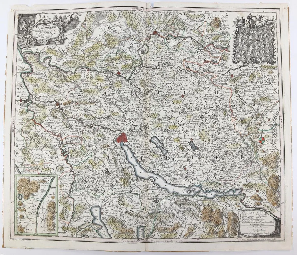 Schweiz. – Delineatio pagi Tigurini