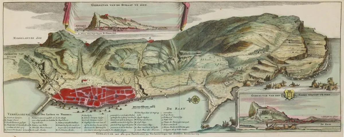 Gibraltar – with all its fortifications and improvements