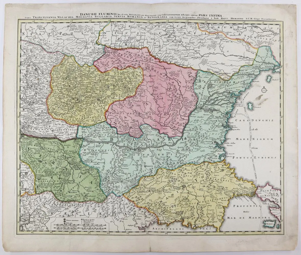 Southeastern Europe – Danubii fliminis pars infima