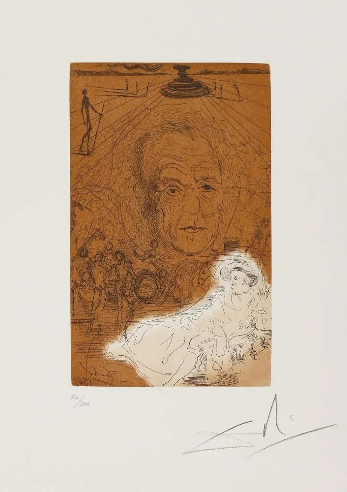 Dali, S. – Hołd Konrad Adenauer 1967