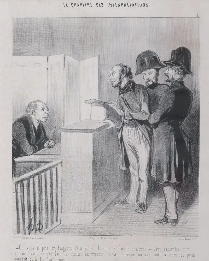 Домье, Оноре – (1808 Марсель - Вальмондуа 1879)