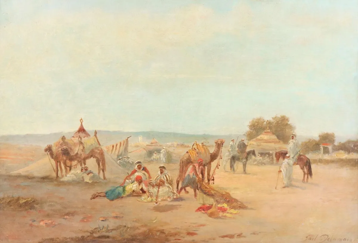 Delamain, Paul – (Paris 1821 - 1882 Ornans)