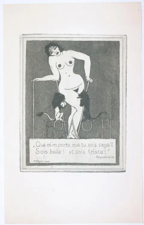 Exlibris. – 27 Exlibris von versch