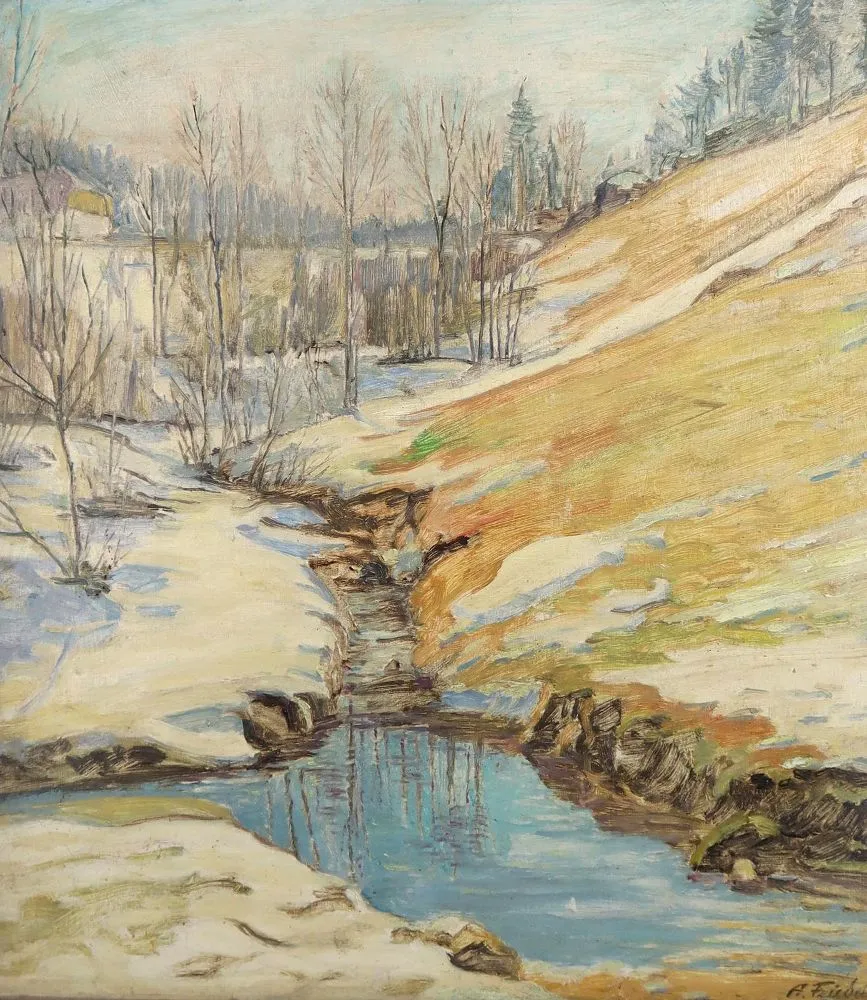 Feudel, Arthur – (1857 Chemnitz-Harthau - Katwijk 1929)
