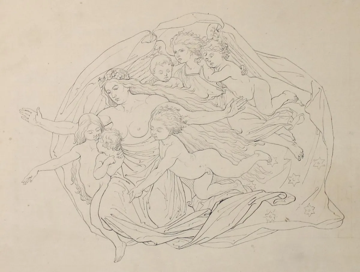 Genelli, Bonaventura – (1798 Berlin - Weimar 1868) attributed