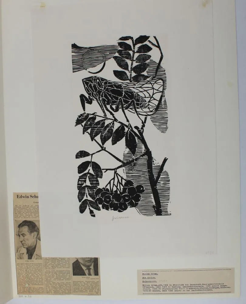 Grimm, Wilhelm – (1904 Eberstadt - Hamburk 1986)