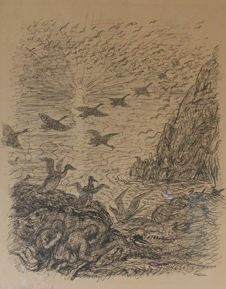 Kubin, Alfred – (1877 Leitmeritz - Zwickledt 1959)