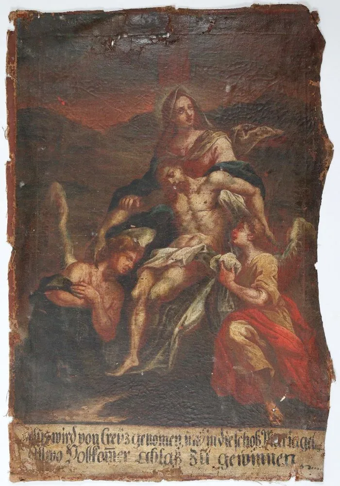 Passie van Christus – 11 voorstellingen van de Passie van Christus, evenals 2 jachttaferelen uit de 18e