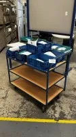2 transport trolleys, 3-tier