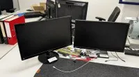 2 Widescreen-TFT-Monitore Samsung - Abholung nach Freigabe −