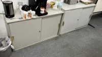 2 Aktenschiebetürenschränke