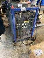 1 ESS MIG-MAG 401 MW gas-shielded welding machine with ESS DVK 13 wire feed case - collection after release −