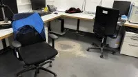 4 otočné židle s područkami