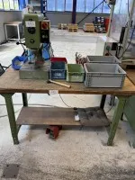 1 orbital riveting machine FMW HN2B2, 02/1990 with work table and swivel chair