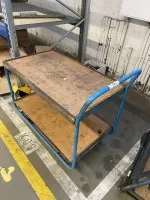 1 transportwagen, 2-etagig