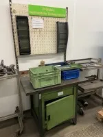 1 établi avec mur d'outils