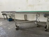 1 Pos. Förderbänder, 9 Stück, diverse Längen und Ausführungen