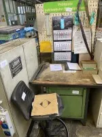 1 workbench with tool wall and work stool