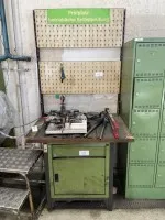 1 workbench with tool back panel
