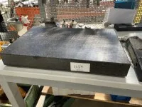 1 hard stone measuring plate, approx. 40x60 cm