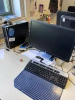 1 PC HP (sans disque dur) avec moniteur TFT grand écran HP