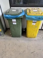 4 Restmüllbehälter, Kunststoff