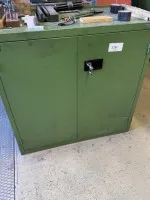 1 metal tool cabinet, low