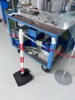 1 přepravní vozík, dvoupatrový