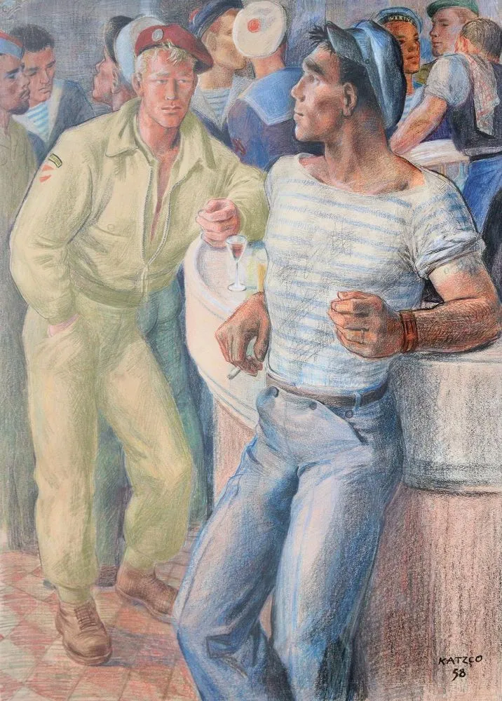 Modernité queer – Marins et soldats dans un bar