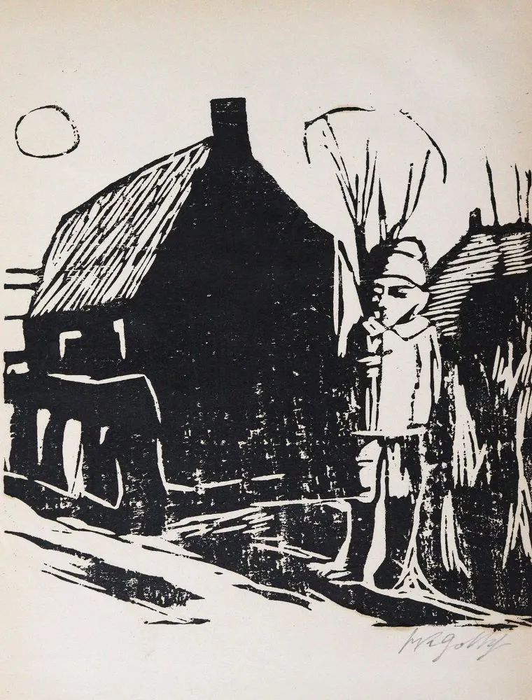 Sammlung – von 13 Blatt Künstlergraphik, überwiegend 1